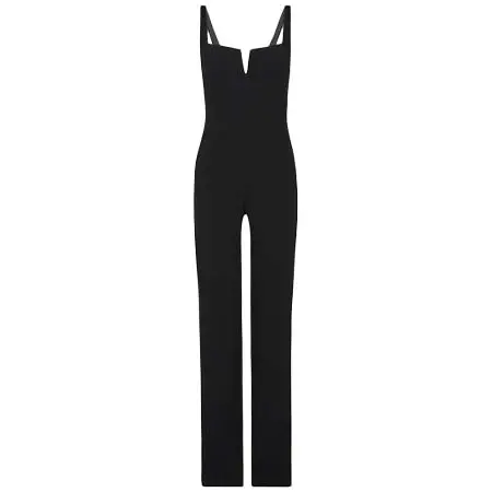 ガルヴァン ロンドン(Galvan London)   Signature Corset Jumpsuit – Black