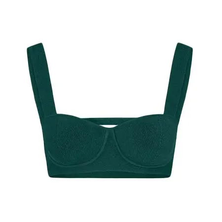 ガルヴァン ロンドン(Galvan London)   Nyx Bralette – Evergreen