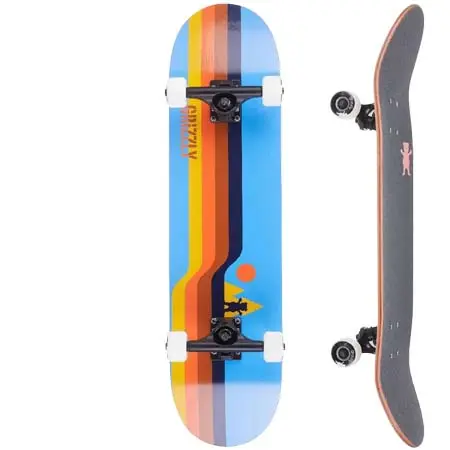 グリズリー(GRIZZLY) スケートボード 用品 コンプリート RETRO LINES COMPLETE 99A 8.0