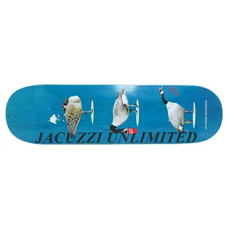 ジャグジー アンリミテッド(JACUZZI UNLIMITED) スケートボード 用品 デッキ ZANDER MITCHELL GEESE
