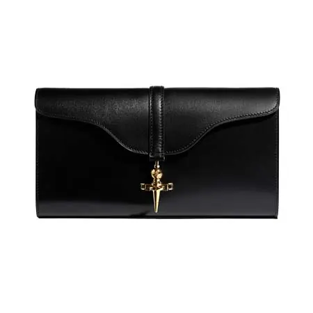 ジョセフ デュクロ(Joseph Duclos)   Diane Clutch in Black Lumi?re leather