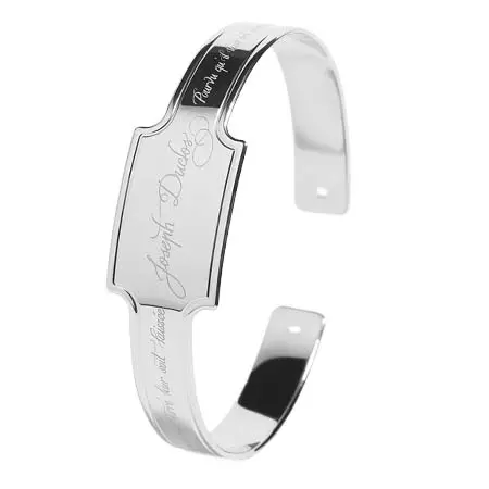 ジョセフ デュクロ(Joseph Duclos)   Diane Parure Bracelet in Palladium Plated Brass