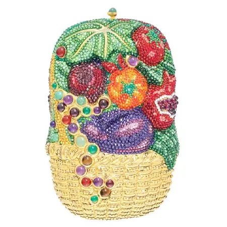 ジュディス リーバー(Judith Leiber)   野菜バスケット 農場直送