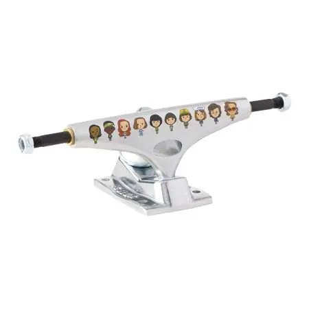クラックス(KRUX) スケートボード 用品 トラック K5 Polished Stranger Things Crew Silver Standard 8.25 2個セット