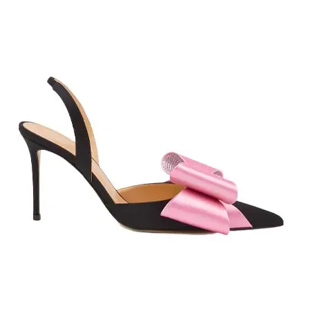 マッハ＆マッハ(MACH & MACH)   Le Cadeau Satin Slingbacks
