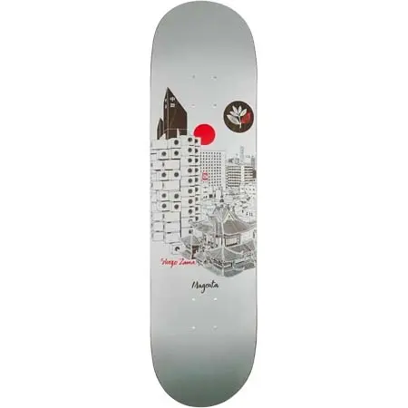 マゼンタ(MAGENTA) スケートボード 用品 デッキ SHOGO ZAMA ROOFTOP SERIES