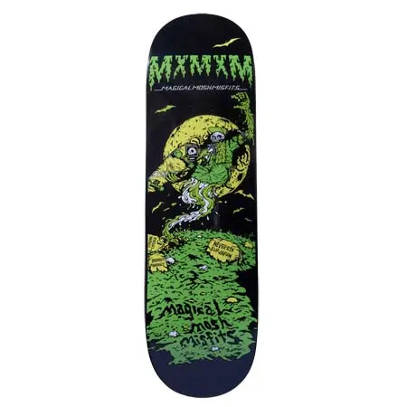 マジカルモッシュミスフィッツ(MAGICAL MOSH MISFITS) スケートボード 用品 デッキ GRAVEYARD ZOMBIES DECK