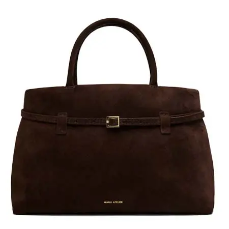 マニュ アトリエ(MANU ATELIER)   Le Cambon 35 Deep Brown Suede
