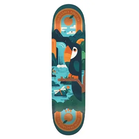 ミャオ(MEOW) スケートボード 用品 デッキ Samarria Brevard UTOPIAa 7.75