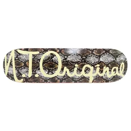 エヌティーオリジナル(NT ORIGINAL) スケートボード 用品 デッキ TEAM LOGO SNAKE 8.25