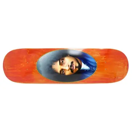 ピザ(PIZZA) スケートボード 用品 デッキ RAHIM ROBINSON ABDUL ORANGE STAIN 8.5