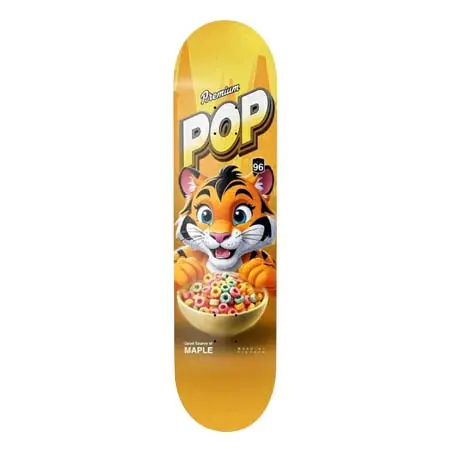 プレミアム(PREMIUM) スケートボード 用品 デッキ POP TIGER