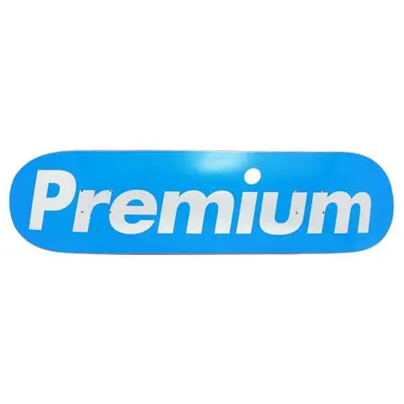 プレミアム(PREMIUM) スケートボード 用品 デッキ TEAM SUPREMIUM BLUE SILK 8.0