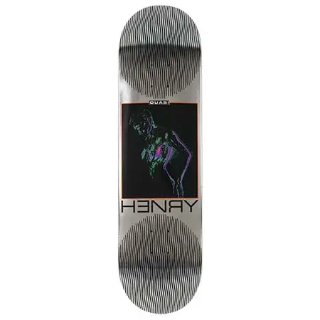 クワージー(QUASI) スケートボード 用品 デッキ Justin Henry I.D. 8.375