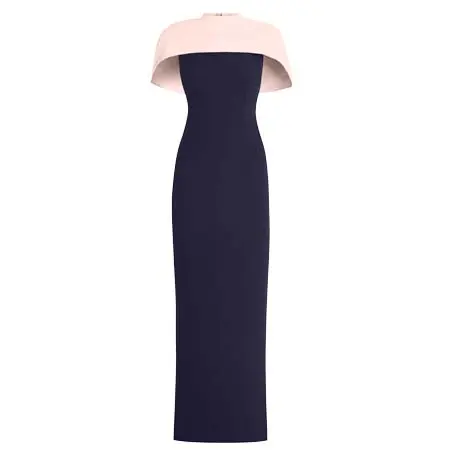 サフィヤ(Safiyaa)   Kalika Long Dress in Azurite & Pale Pink