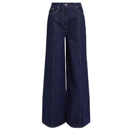 サフィヤ(Safiyaa)   Fulvia Denim Trouser in Dark Wash