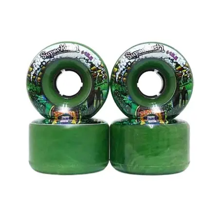 サトリ(SATORI) スケートボード 用品 ウィール GOO BALLS SUPER KUSH 78A 64mm 4個セット