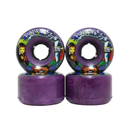 サトリ(SATORI) スケートボード 用品 ウィール GOO BALLS PURPLE HAZE 78A 62mm 4個セット