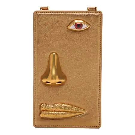 スキャパレリ(SCHIAPARELLI)   FACE PHONE POUCH