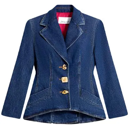 スキャパレリ(SCHIAPARELLI) アパレル(洋服)  DENIM BASQUE JACKET