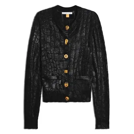 スキャパレリ(SCHIAPARELLI) アパレル(洋服)  TROMPE L’OEIL KNIT CARDIGAN