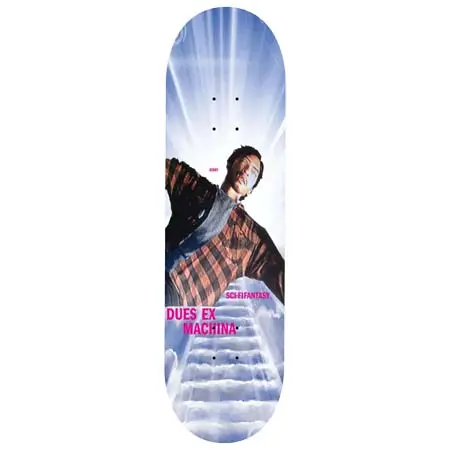サイファイファンタジー(SCI-FI FANTASY) スケートボード 用品 デッキ JERRY HSU DUES EX MACHINA 8.25