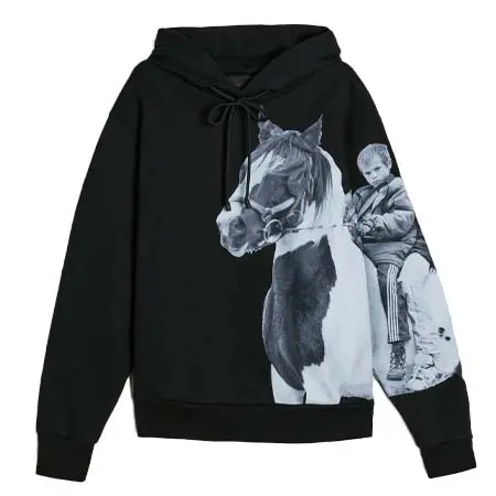 シモーネ ロシャ(SIMONE ROCHA)   Boxy Pony Kid Print Hoodie