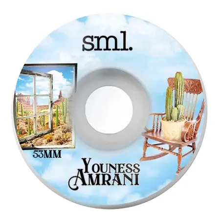 スモール(sml.) スケートボード 用品 ウィール STILL LIFE “YOUNESS AMRANI” 53mm 4個セット