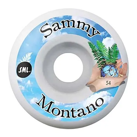スモール(sml.) スケートボード 用品 ウィール TIDE POOL “SAMMY MONTANO” 54mm 4個セット