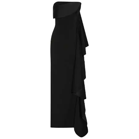 ソレイスロンドン(Solace London)   The Andress Maxi Dress in Black