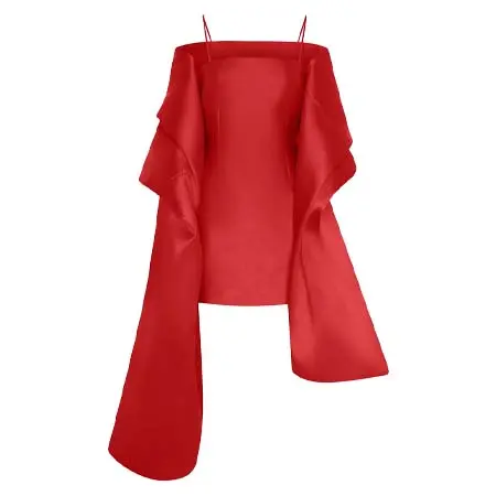 ソレイスロンドン(Solace London)   The Bessette Mini Dress in Red