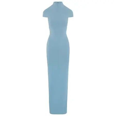ソレイスロンドン(Solace London)   The Lang Maxi Dress in Slate Blue