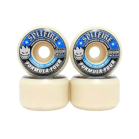 スピットファイヤー(SPITFIRE) スケートボード 用品 ウィール FORMULA FOUR（F4）99D CONICAL FULL 54mm 4個セット