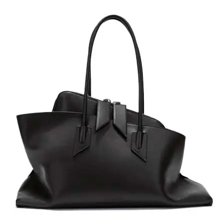 ジ・アティコ(THE ATTICO)   ”La Passeggiata Medium” black top handle