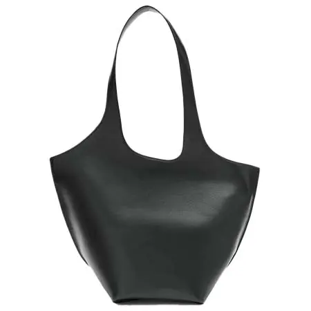 ジ・アティコ(THE ATTICO)   ”La Scoop” black shoulder bag
