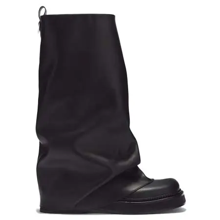 ジ・アティコ(THE ATTICO)   ”Robin” black combat boot