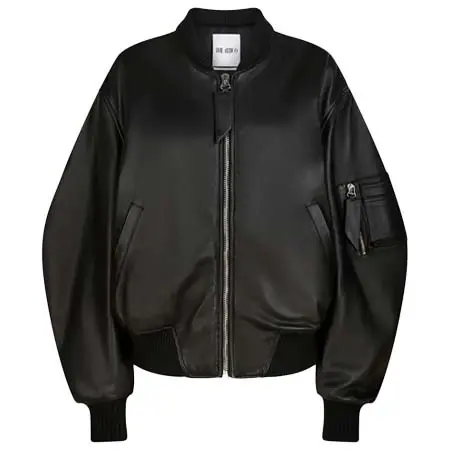 ジ・アティコ(THE ATTICO)   ”Anja” black bomber