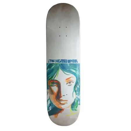 ヒーテッドウィール(THE HEATED WHEEL) スケートボード 用品 デッキ JACKLYN DECK