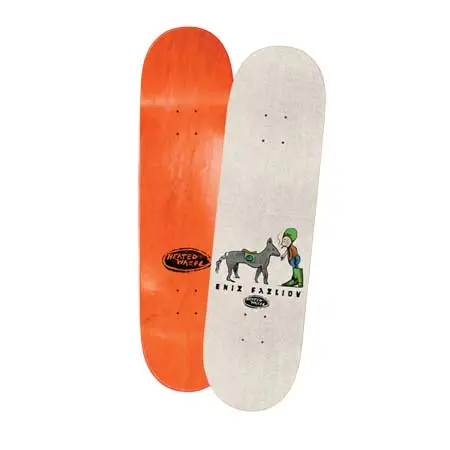 ヒーテッドウィール(THE HEATED WHEEL) スケートボード 用品 デッキ ENIZ FAZLIOV SHIT KICKER DECK
