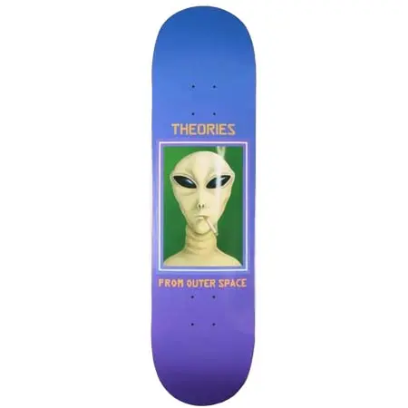 セオリーズ(THEORIES) スケートボード 用品 デッキ OUTER SPACE 8.0