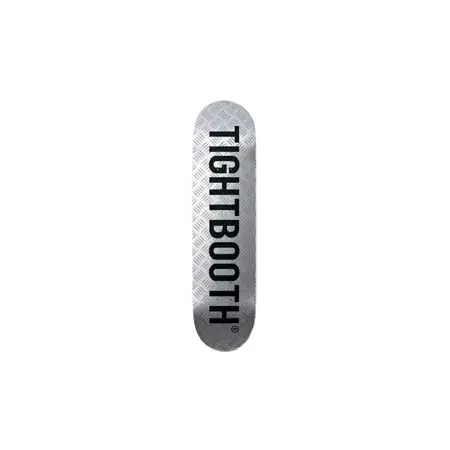 タイトブースプロダクション(TIGHTBOOTH PRODUCTION) スケートボード 用品 デッキ CP LOGO SILVER 8.125