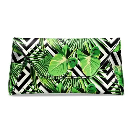 タイラー エリス(Tyler Ellis)   Eloise Clutch Small Custom Palm Beach Satin