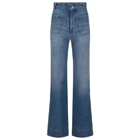 ヴィクトリア ベッカム(Victoria Beckham)   Alina Stretch Jean In Worn Blue Wash