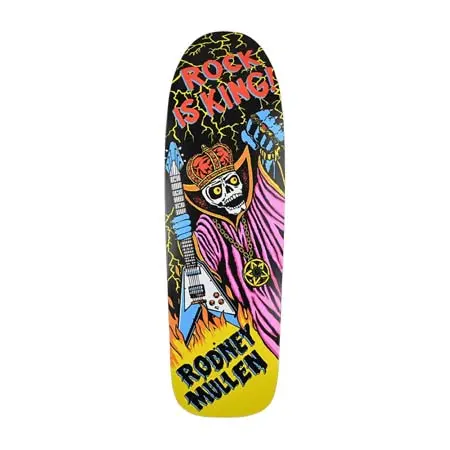 ワールドインダストリーズ(WORLD INDUSTRIES) スケートボード 用品 デッキ RODNEY MULLEN ROCK IS KING DECK 9.625