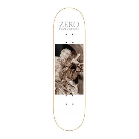 ゼロ(ZERO) スケートボード 用品 デッキ SHECKLER BELOVED CHRIST 8.25
