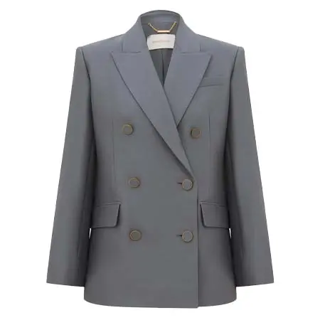 ジマーマン(ZIMMERMANN)   Valiant Double Breasted Blazer