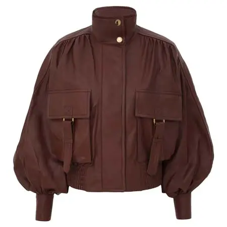 ジマーマン(ZIMMERMANN)   Valiant Leather Biker Jacket