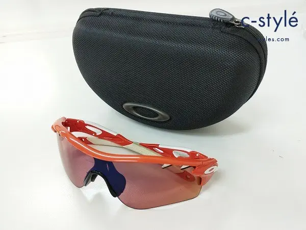 Oakley オークリー サングラス オレンジ USA製 スポーツ RADAR LOCK