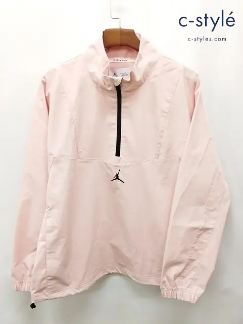 JORDAN BRAND ジョーダンブランド ハーフジップジャケット XL ピンク JORDAN GOLF NIKE
