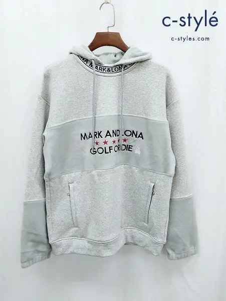 MARK＆LONA マーク＆ロナ パーカー 50 グレー Altima Fleece Hoodie MLM-3C-AC02